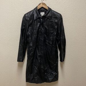 LOFT Leather Jacket Medium Petite